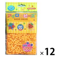 創アンド遊 創&遊アイロンビーズ単色パック だいだい AB-200-03 1セット(1個×12)