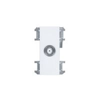 DXアンテナ 2K・4K・8K対応 壁面テレビ端子1端子形(フィルター付) WU7F2S 1個 63-1852-16（直送品）