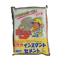 トーヨーマテラン インスタントセメント60分速乾 灰 4kg (1個入) NO5130 1袋(1個) 61-2819-96（直送品）