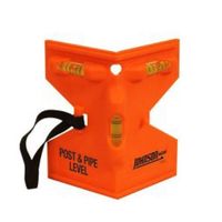 エスコ ポストレベル[柱用・垂直・水平器] EA721SB-3 1セット(4個)（直送品）