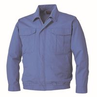 空調服 KU91731 空調服難燃長袖ブルゾン ライトブルー KU91731