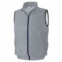 空調服 シルバー ノースリーブ ベスト Amazon.co.jp: エヌ・エス・ピー NSP 空調服 Nクールウェア(服