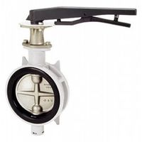 東洋バルヴ バタフライ アルミ(10ALMーNーLUE) 40A 10ALM-N-LUE 1個（直送品）