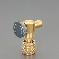 エスコ UNF7/16”ー20 (R12・R22・R502)ミニコントロールバルブ EA104AD-28A 1個（直送品）