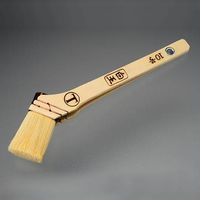 エスコ 30mm 合成樹脂塗料用刷毛(山羊毛/筋違) EA109MS-11 1本（直送品）