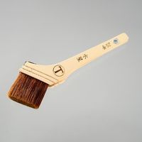 エスコ 70mm 水性塗料用刷毛(馬毛/筋違) EA109LB-48 1本（直送品）