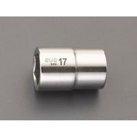エスコ 1/2”DR x 8mm ソケット(ステンレス製) EA618SC-8 1個（直送品）