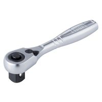 エスコ 3/8”DRx 90mm ラチェットハンドル EA618JA-14 1本（直送品）