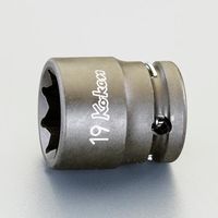エスコ 1/2”DR インパクト二重四角ソケット EA164DN