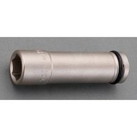 エスコ 1/2”DR/21mm ディープインパクトソケット EA164MA-121 1個（直送品）