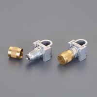 エスコ 5/8” チューブピアシングバルブ(2個) EA401D-5 1パック（直送品）