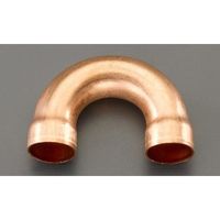 エスコ 25.4 x100mm 銅管Uベント EA432BK-7 1個（直送品）