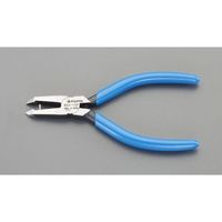 エスコ 125mm プラスチックニッパー(ラウンド刃) EA536HE-11 1丁（直送品）