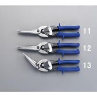 エスコ 300mm はさみ・鉄板用(ロングブレード/ギザ無) EA544MB-11 1丁（直送品）