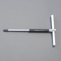 エスコ 4.0x180mm [Hexagon]T型レンチ(セパレート型) EA573BJ-4 1本（直送品）