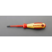 エスコ #2x100mm [+]ドライバー(絶縁/先細軸) EA560KB-102 1本（直送品）