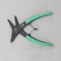 エスコ 20ー52/20ー55mm 内外兼用スナップリングプライヤー EA590CM-3 1本（直送品）