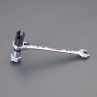 エスコ 多機能レンチ(5WAY型) EA602AM-1 1本（直送品）