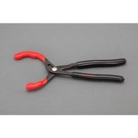 エスコ 63ー108mm オイルフィルタープライヤー EA604AE-25 1丁（直送品）