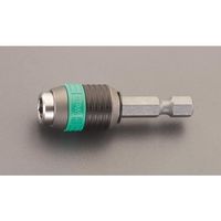 エスコ 1/4”Hex/ 50mm ラピッド式ビットホルダー EA611AX-16 1個（直送品）