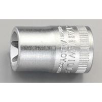 エスコ 1/2”DRxE10 [Torx]ソケット EA617ZG-10 1個（直送品）