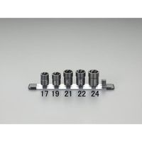 エスコ 1/2”DRx22mm トルネードソケット EA618KP-22 1個（直送品）
