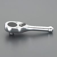 エスコ 3/8”DR/110mm ラチェットハンドル EA618BA-7 1本（直送品）