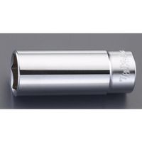 エスコ 1/2”DRx 11/16” ディープソケット EA618CP-9 1個（直送品）