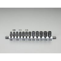 エスコ 3/8”DRx17mm トルネードソケット EA618JM-117 1個（直送品）