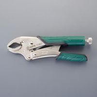 エスコ 220mm ロッキングプライヤー(カーブジョー) EA682LA-16 1丁（直送品）