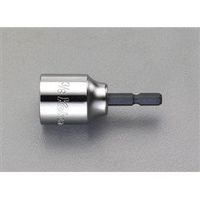 エスコ 1/4”Hex x W1/2” 全ねじソケット EA625A-4A 1個（直送品）