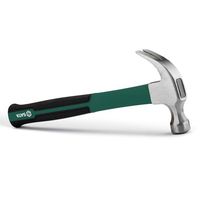 エスコ 567g/390mm ネイルハンマー(PP+TPR柄) EA683PM-20 1個（直送品）