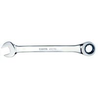 エスコ 27mm ラチェット片目片口スパナ EA684RA-27 1丁（直送品）