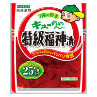 東海漬物 キューちゃん 特級福神漬 塩分25％カット 90g 1個