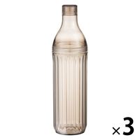 シービージャパン LSボトル 1L グレイッシュブラウン 1セット（3個）