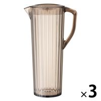シービージャパン LSジャグ 1.2L グレイッシュブラウン 1セット（3個）