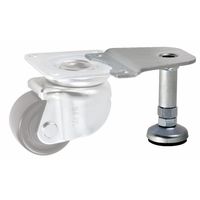 岐阜産研工業 ADー12 ブラケット付アジャスター ADー12CP AD-12-CP 1セット(2個)（直送品）