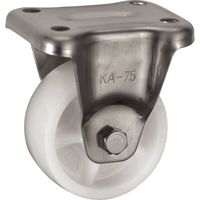 岐阜産研工業 KA型 ステンレス製固定キャスター SHKAー200 SHKA-200 1個（直送品）