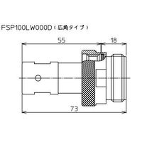 アズビル レンズユニット広角タイプ FSP100LW000D 1個（直送品）
