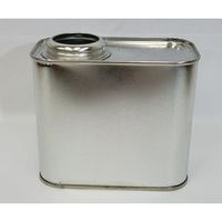 アズワン 空缶 角 0.5L 62-8617-89 1個（直送品）