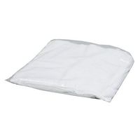 日光物産 定型白メリヤスウエス (新品生地) 白 35×35cm 1セット(20袋入) W0124 1セット(20袋) 3-7276-01（直送品）