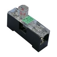 坂詰製作所 ヒューズホルダー(溶断時赤LED点灯) FHC-15D 1個 61-2208-71（直送品）
