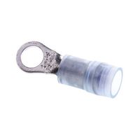 絶縁 丸形圧着端子 スタッド径 M4 (#8) 青 RNYDシリーズ 16AWG to 14AWG 1袋(100個入) 267-3773（直送品）