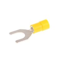 Y形圧着端子 黄 4 → 6mm2 12AWG to 10AWG 1袋(100個入) 613-9867 1袋(100個)（直送品）