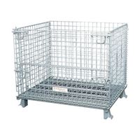 サンキン メッシュパレット コイルタイプ 1200×1000×900 SCS-4 1台 61-3197-61（直送品）