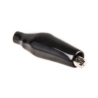 アールエスコンポーネンツ わに口クリップ 黒 738-5850 1個 63-2999-90（直送品）