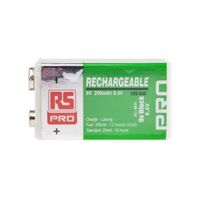 アールエスコンポーネンツ 9 V充電式バッテリ 199-646 1個 63-4584-33（直送品）