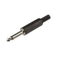 アールエスコンポーネンツ フォーンプラグ (オス) 6.35 mm 1袋(10個入) 392-609 1袋(10個) 63-4610-38（直送品）