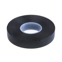 Advance Tapes PVC絶縁テープ 黒 幅 12mm 長さ 20m AT7 1巻(20メートル入) 193967 1巻（直送品）