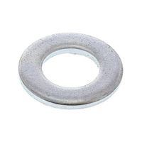 アールエスコンポーネンツ 平ワッシャ M12 外径 24mm 内径 13mm 鋼 1袋(100個入) 530-084 1袋(100個)（直送品）